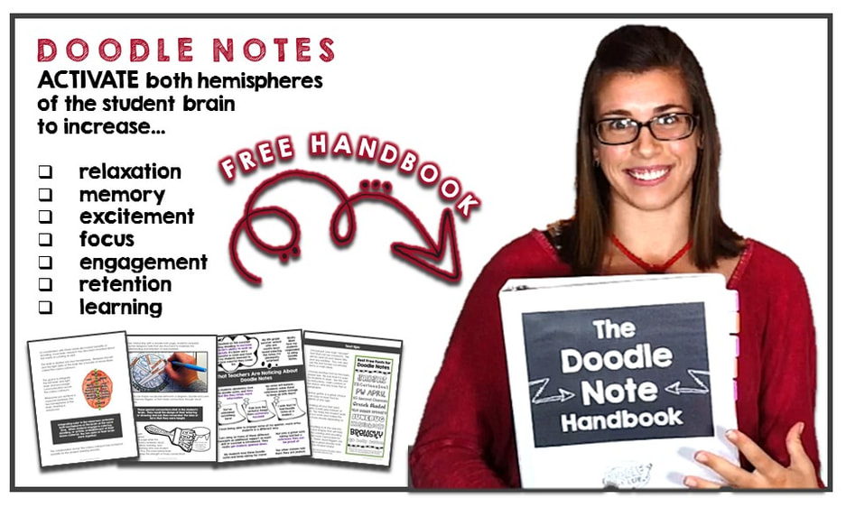 Doodle Note Handbook - Free for Teachers